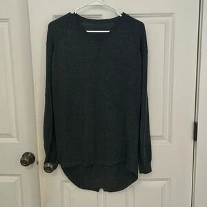 Gray oversized sweater size XL crewneck